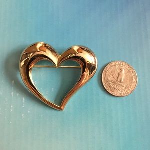 Vintage costume jewelry brooch